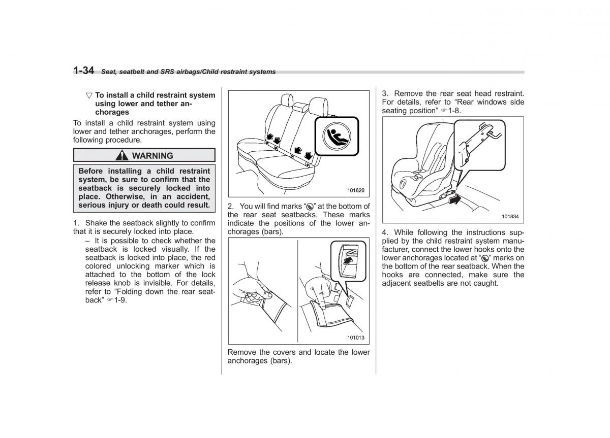 Subaru XV Crosstrek owners manual / page 61