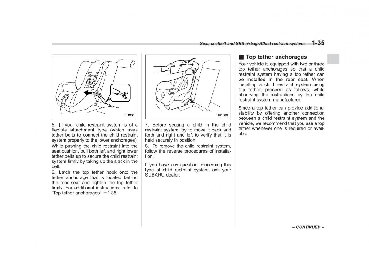 Subaru XV Crosstrek owners manual / page 62