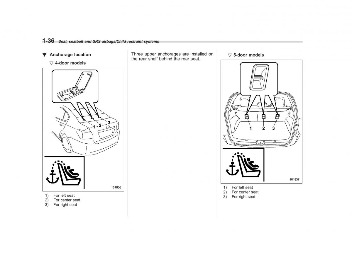 Subaru XV Crosstrek owners manual / page 63