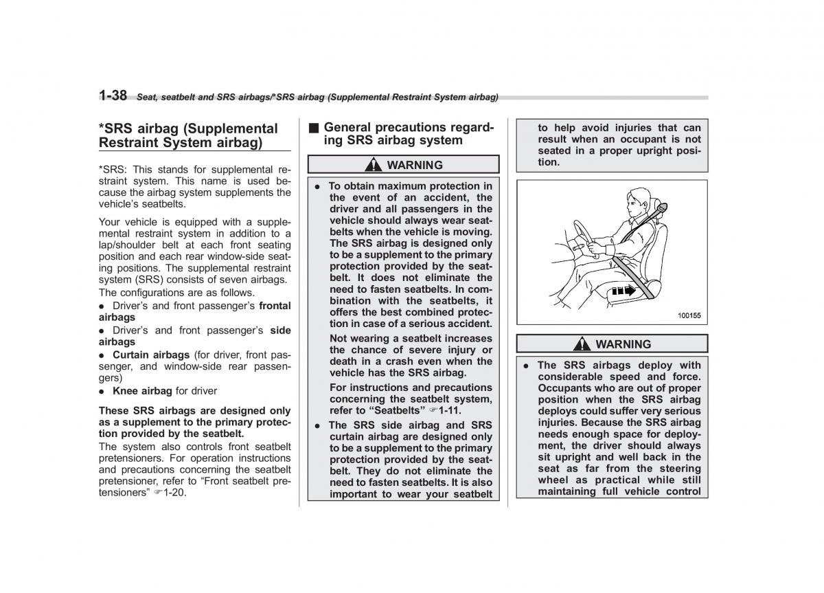 Subaru XV Crosstrek owners manual / page 65