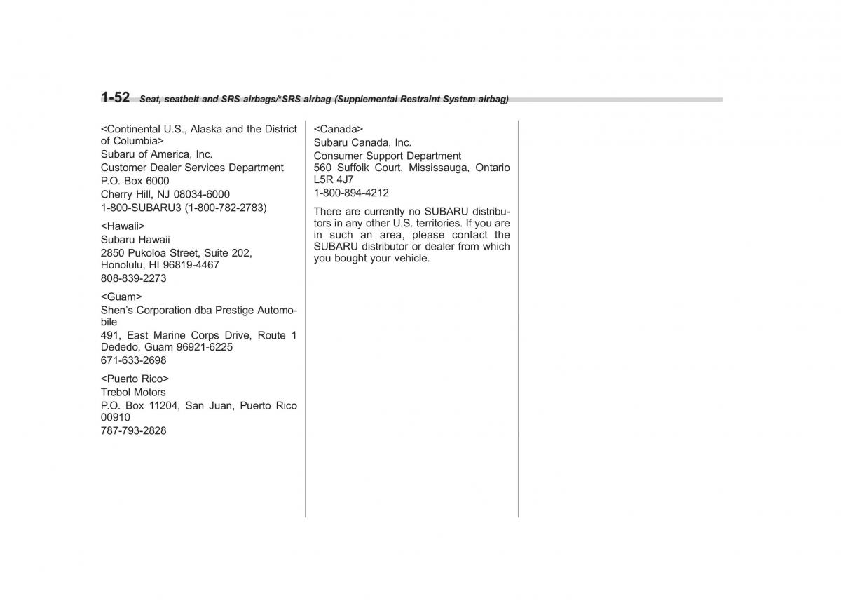 Subaru XV Crosstrek owners manual / page 79