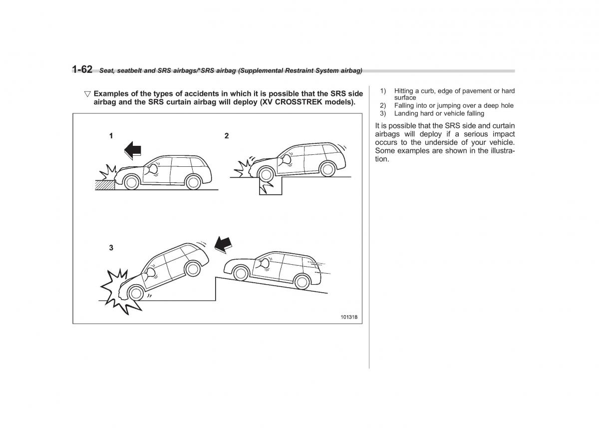 Subaru XV Crosstrek owners manual / page 89