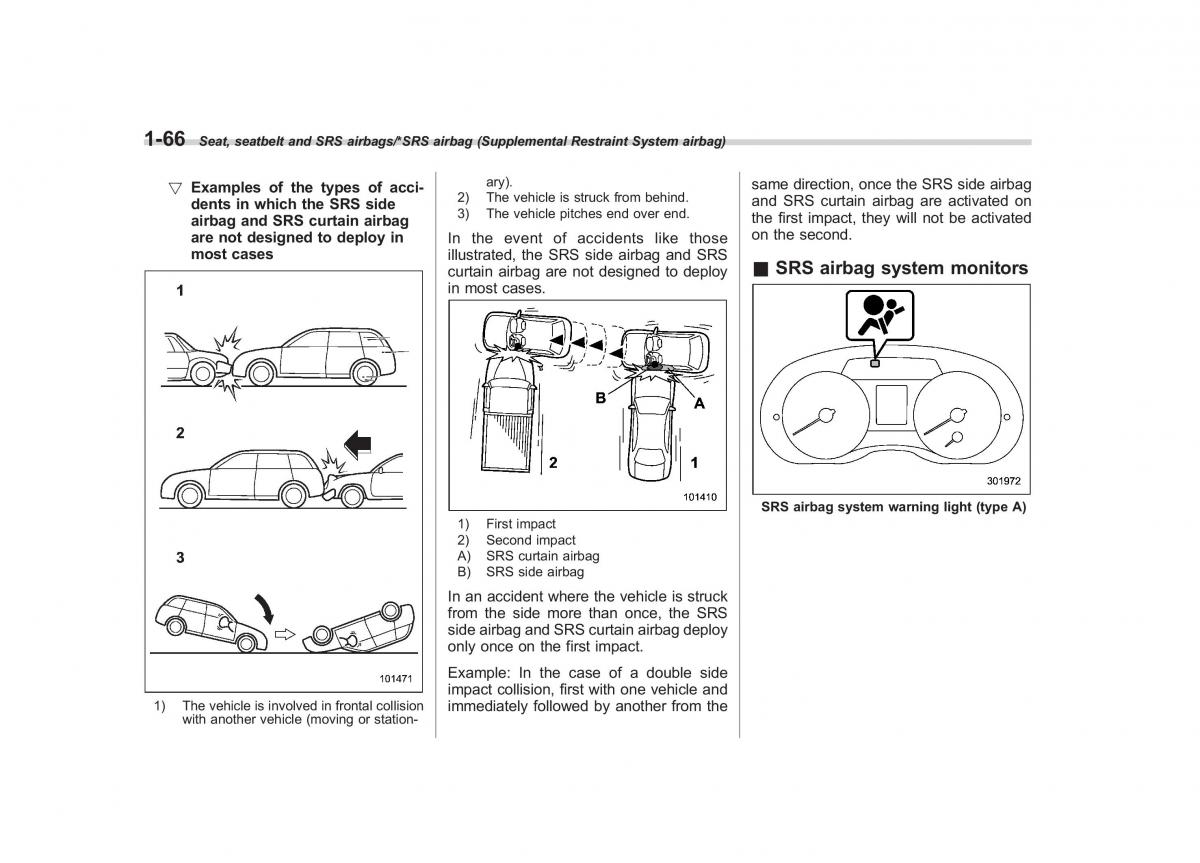 Subaru XV Crosstrek owners manual / page 93