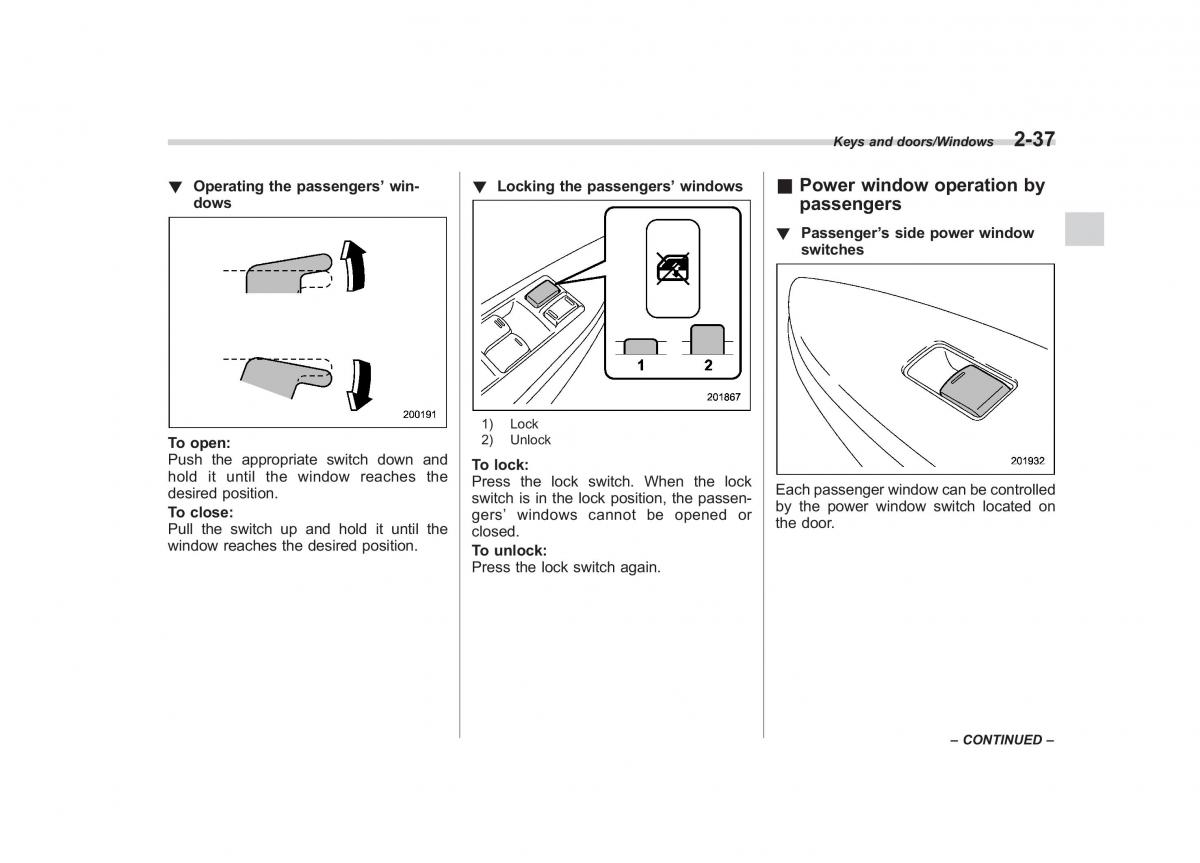 Subaru XV Crosstrek owners manual / page 134