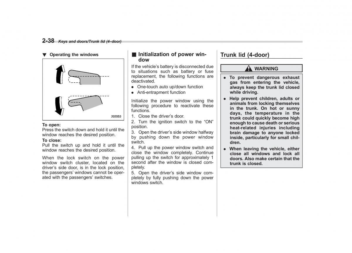 Subaru XV Crosstrek owners manual / page 135