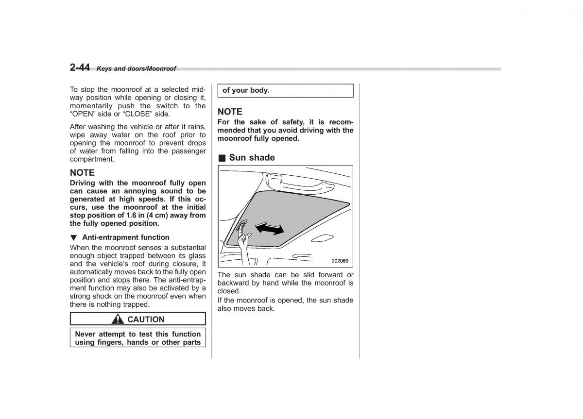 Subaru XV Crosstrek owners manual / page 141