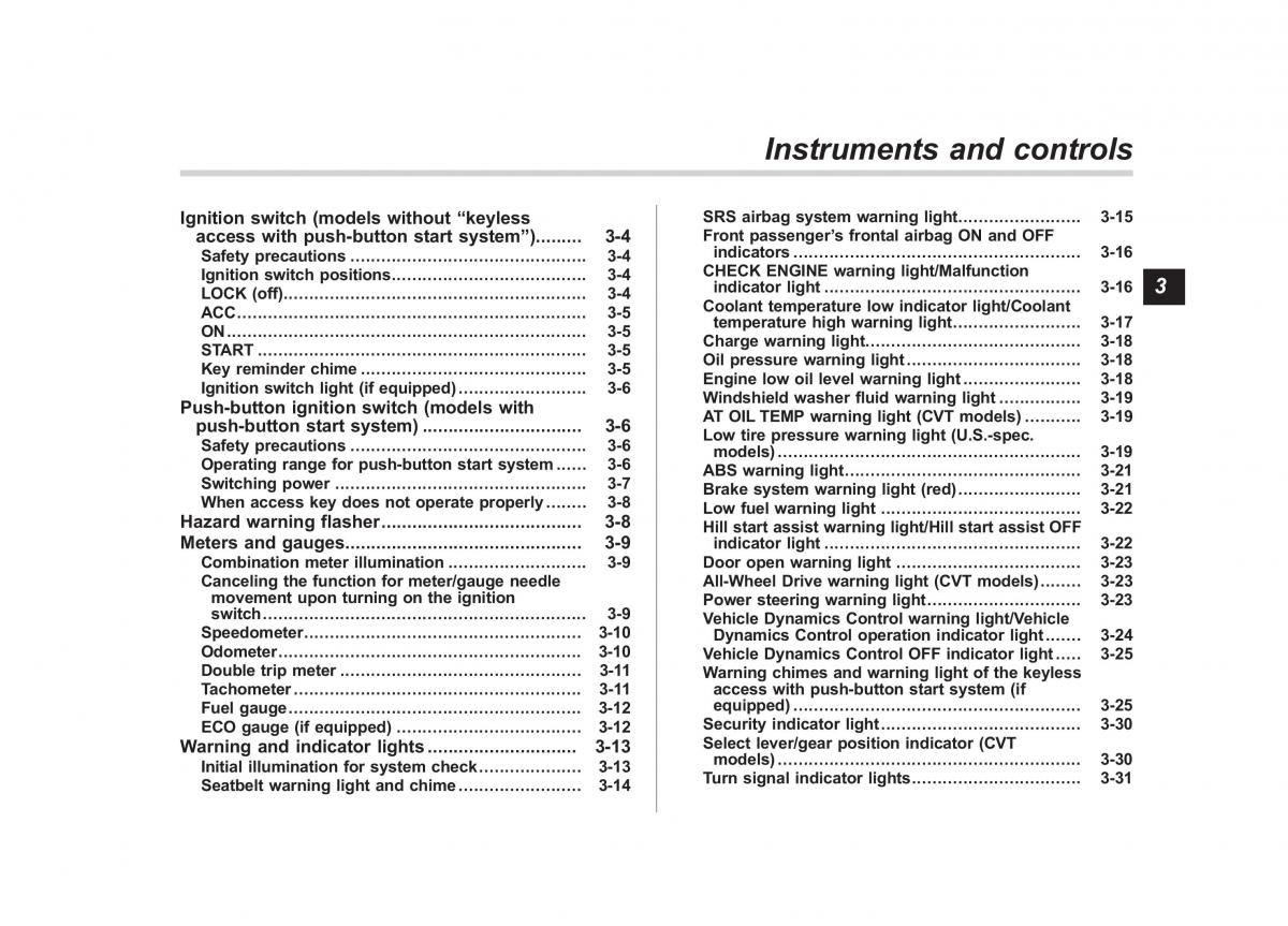 Subaru XV Crosstrek owners manual / page 142