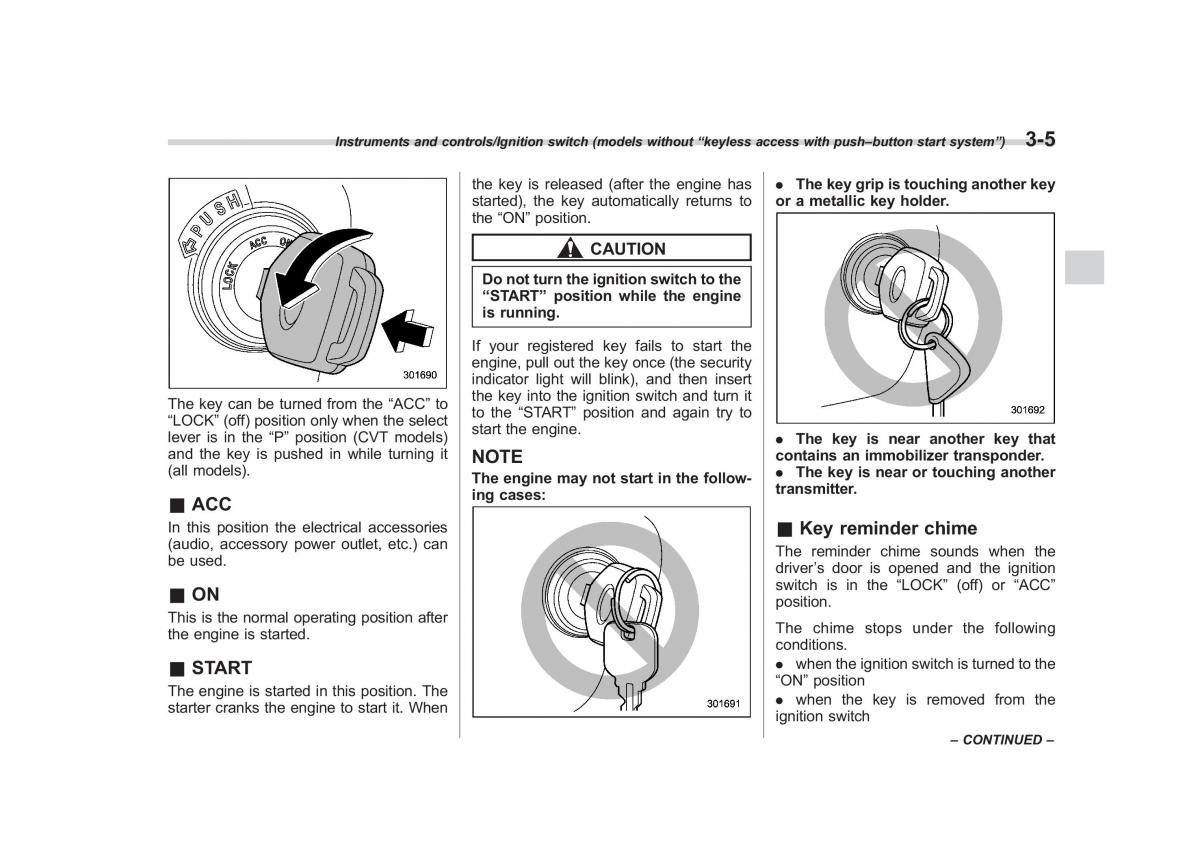 Subaru XV Crosstrek owners manual / page 146