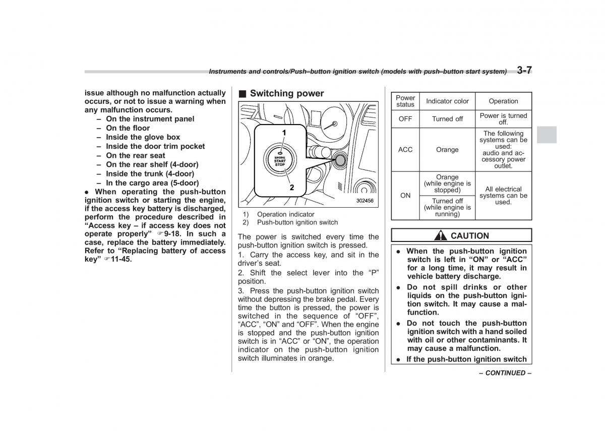 Subaru XV Crosstrek owners manual / page 148