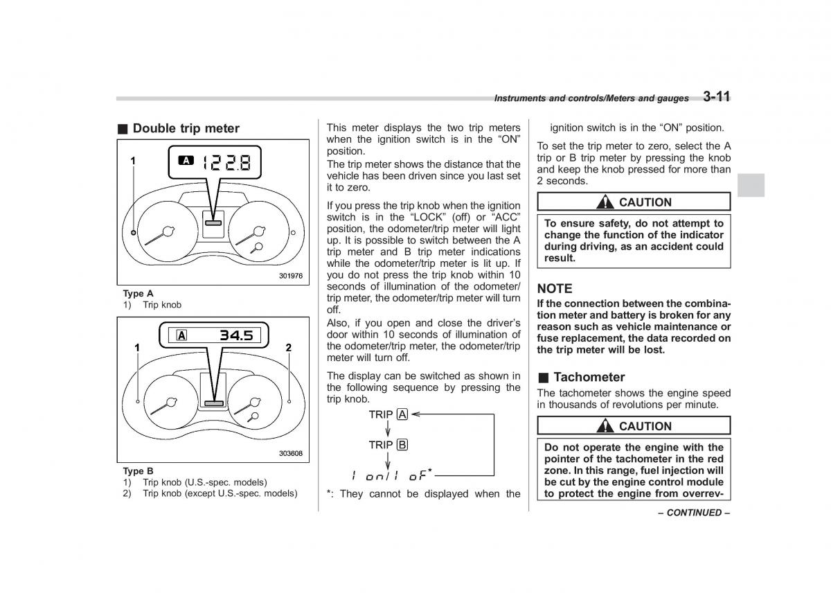 Subaru XV Crosstrek owners manual / page 152