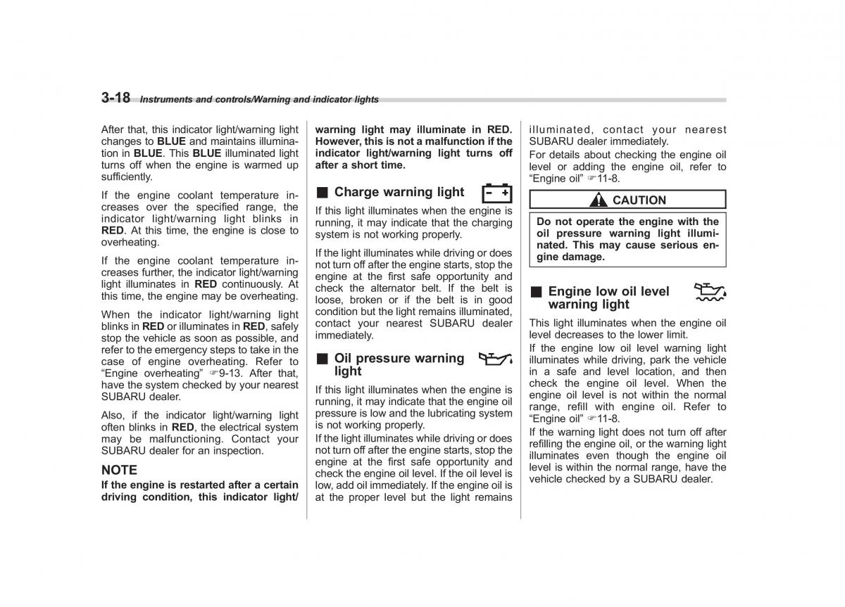 Subaru XV Crosstrek owners manual / page 159