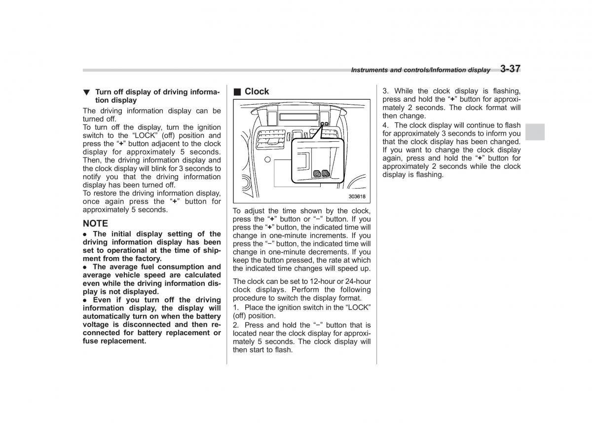 Subaru XV Crosstrek owners manual / page 178