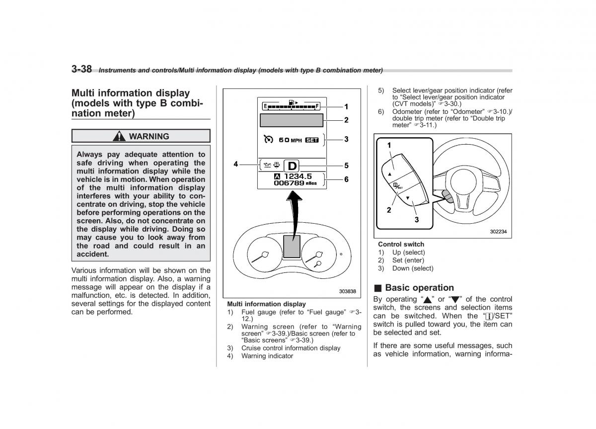 Subaru XV Crosstrek owners manual / page 179