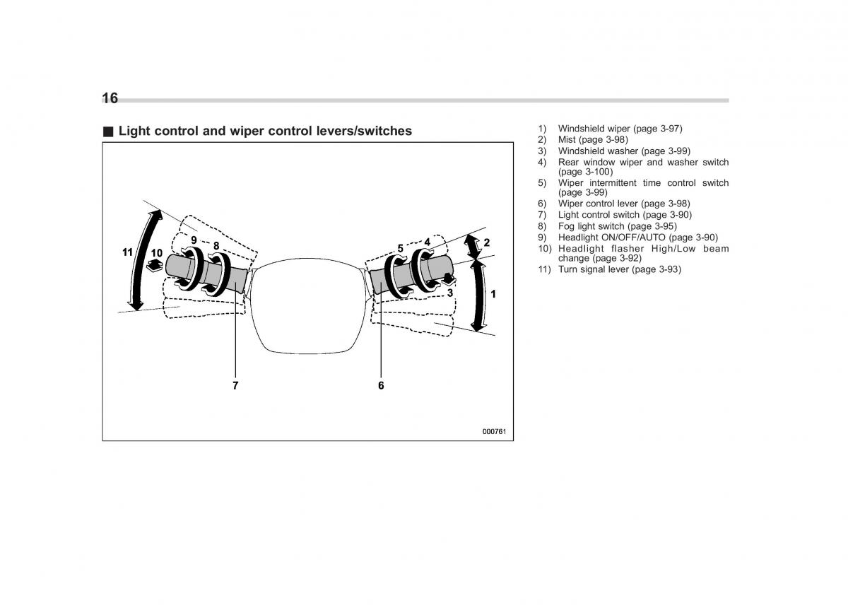 Subaru XV Crosstrek owners manual / page 19