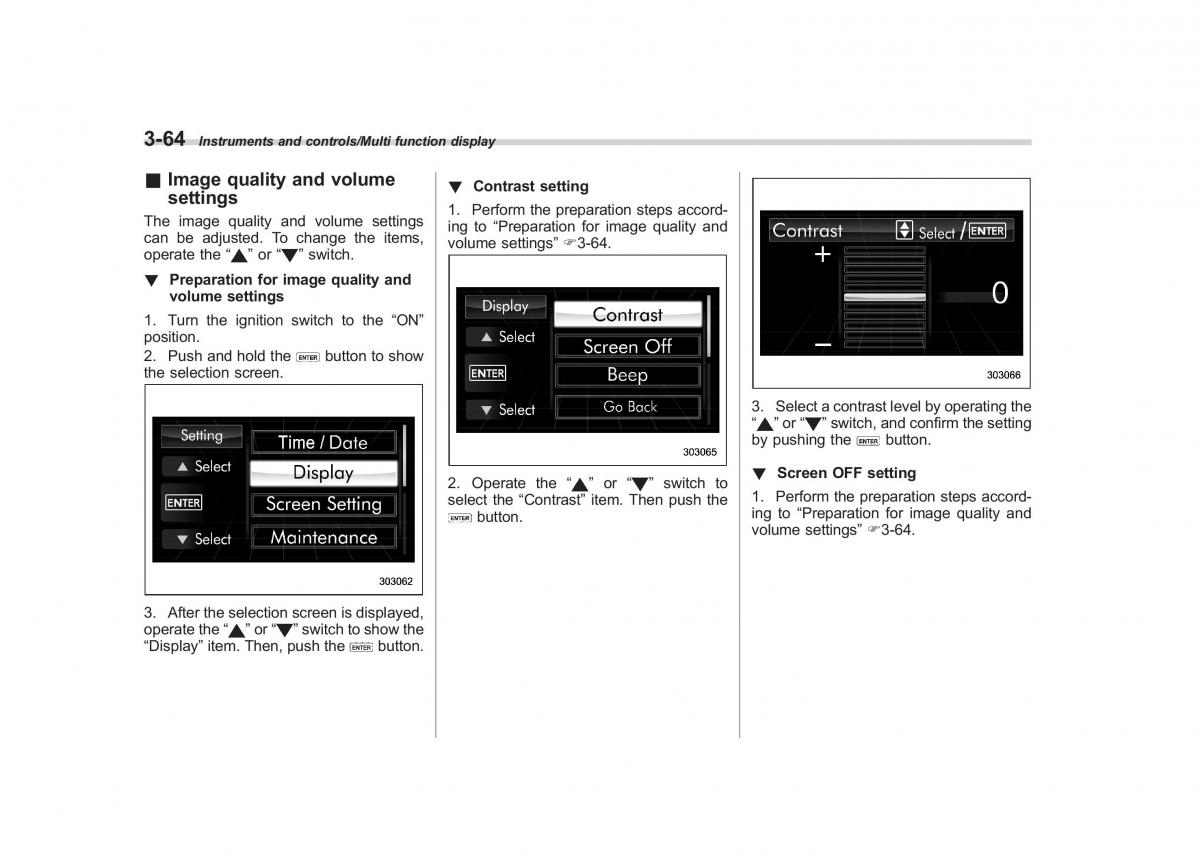 Subaru XV Crosstrek owners manual / page 205