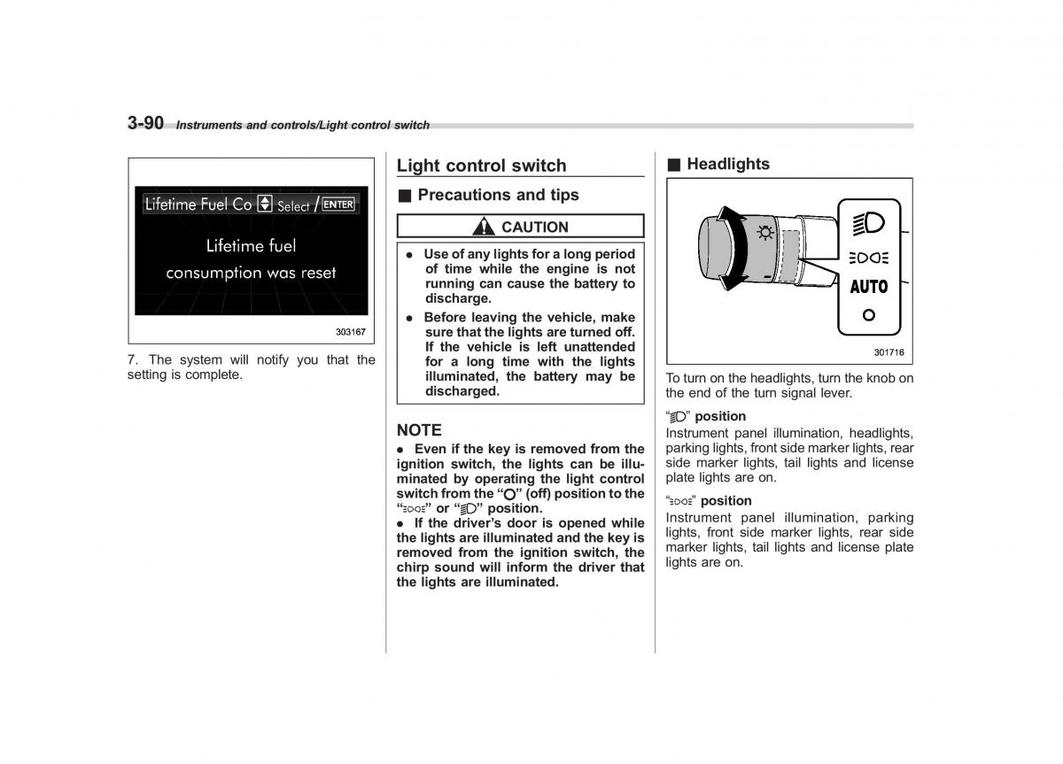 Subaru XV Crosstrek owners manual / page 231