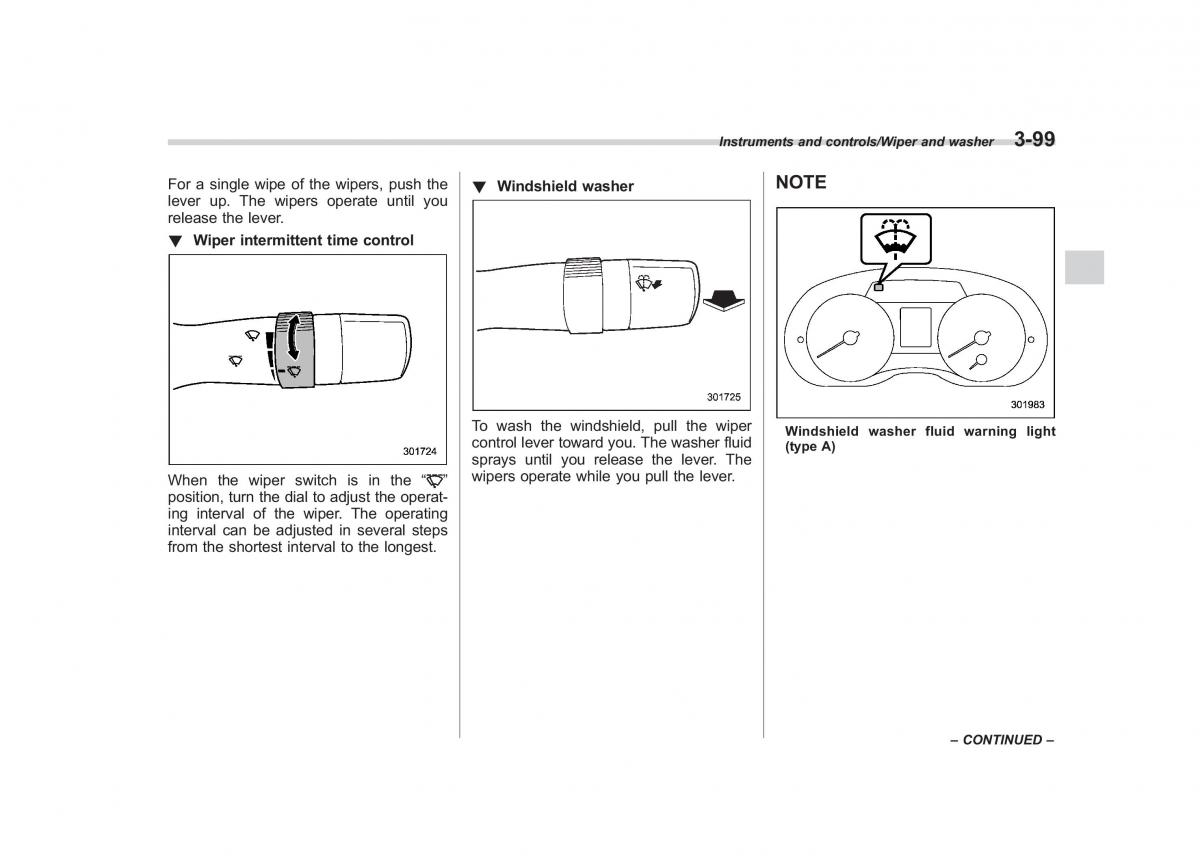 Subaru XV Crosstrek owners manual / page 240