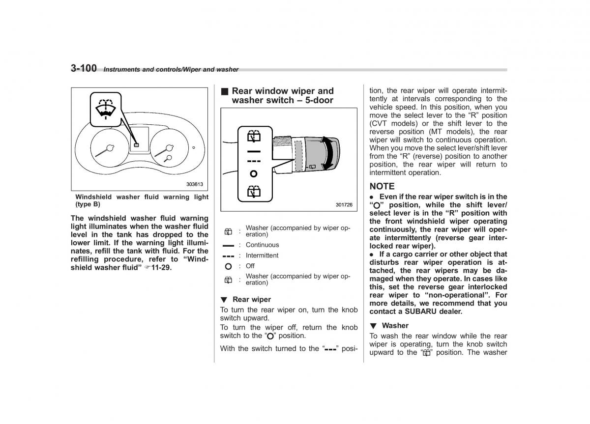 Subaru XV Crosstrek owners manual / page 241