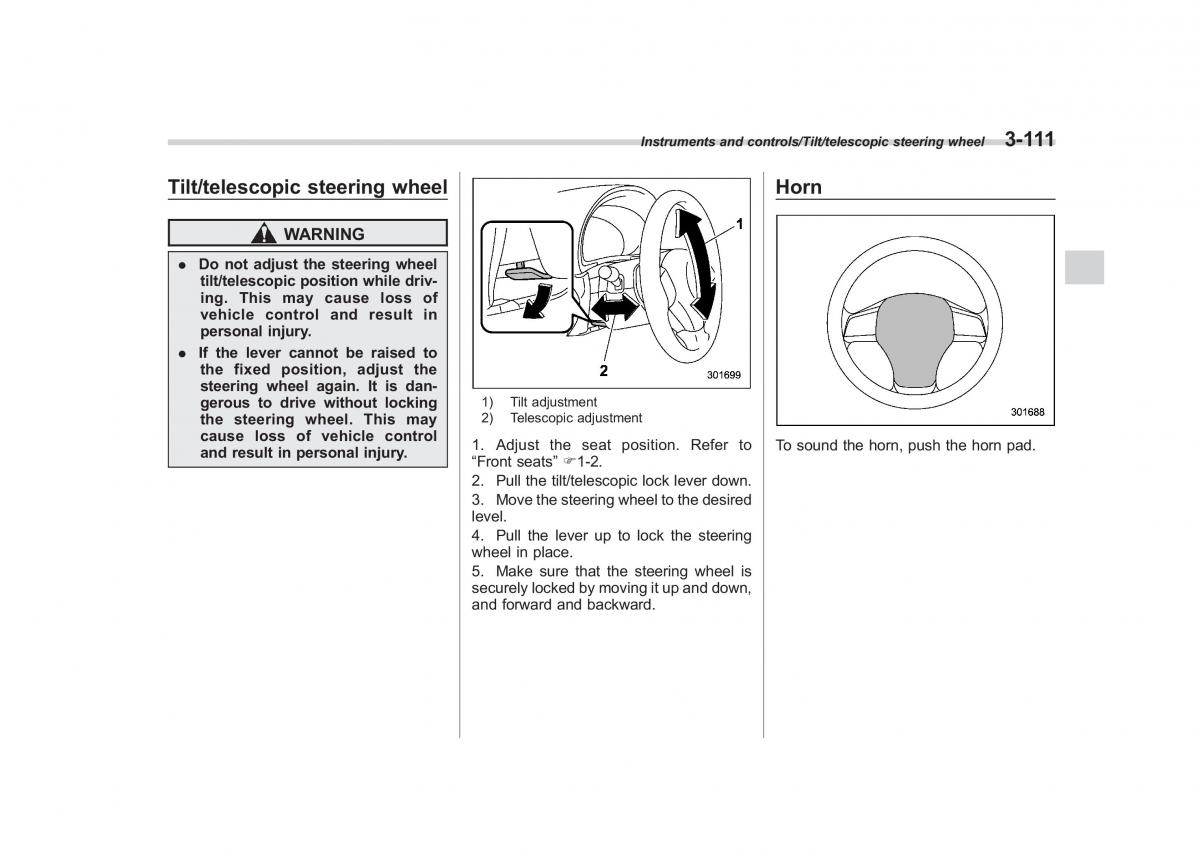 Subaru XV Crosstrek owners manual / page 252