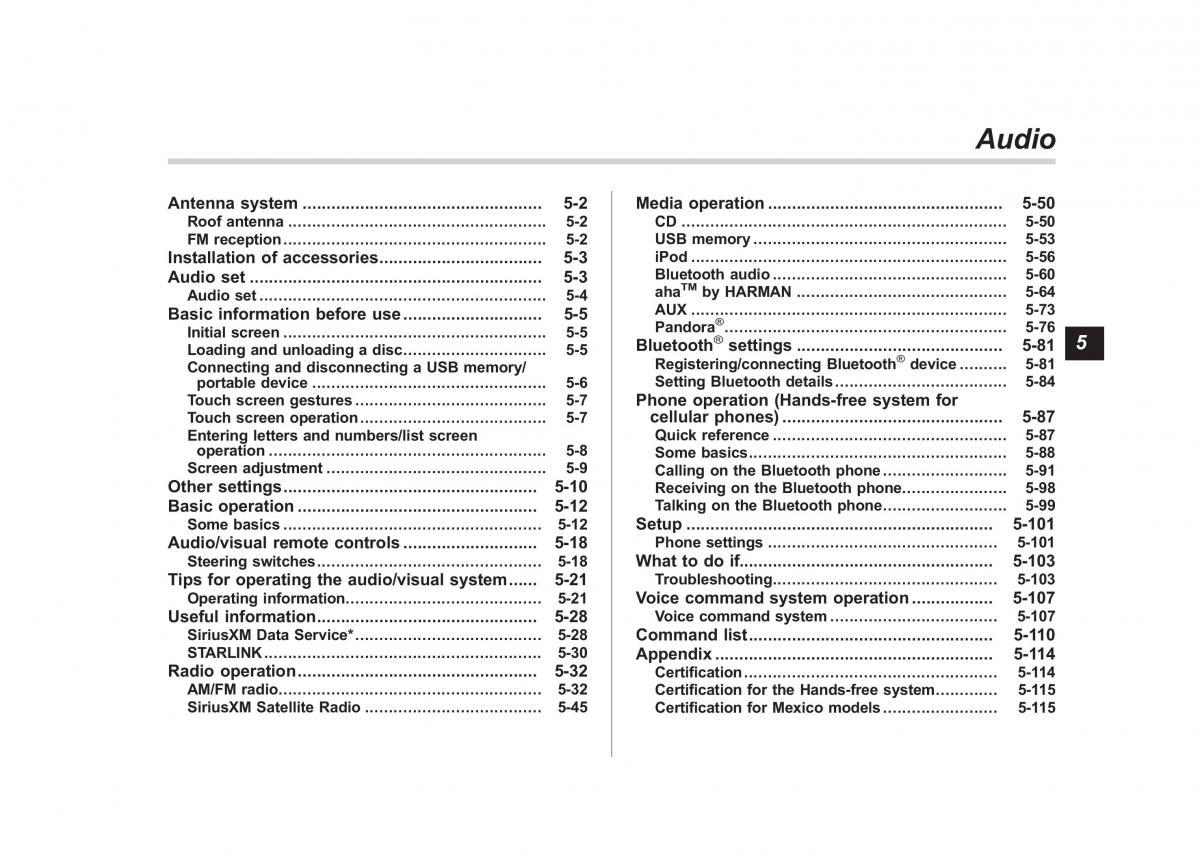 Subaru XV Crosstrek owners manual / page 268