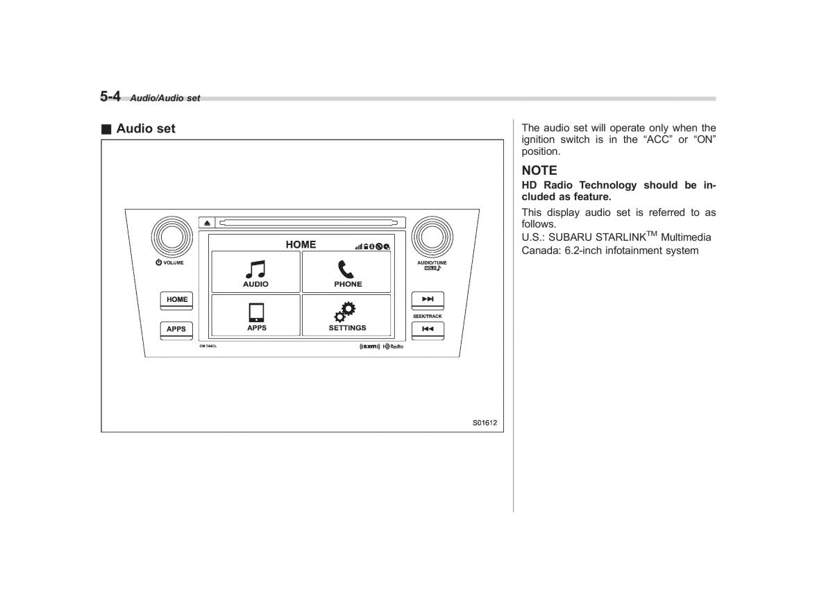 Subaru XV Crosstrek owners manual / page 271