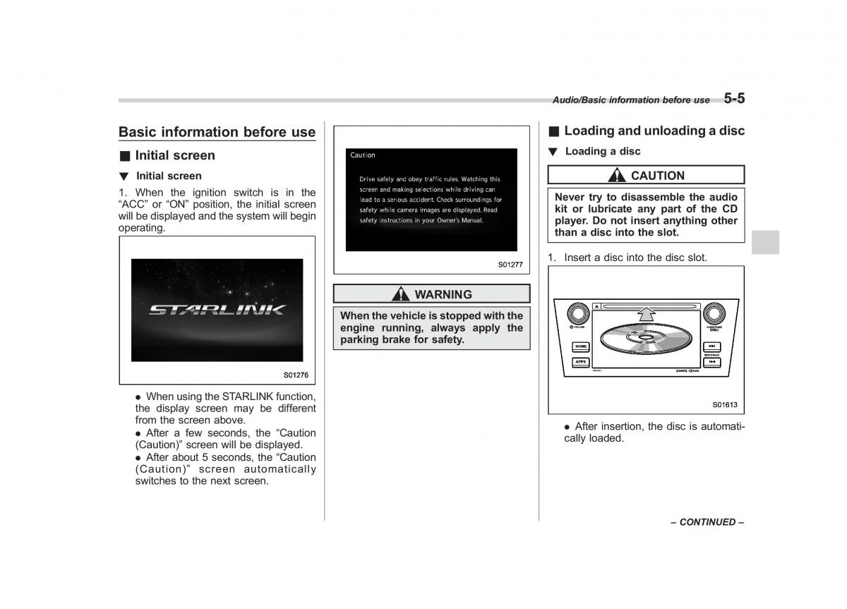 Subaru XV Crosstrek owners manual / page 272