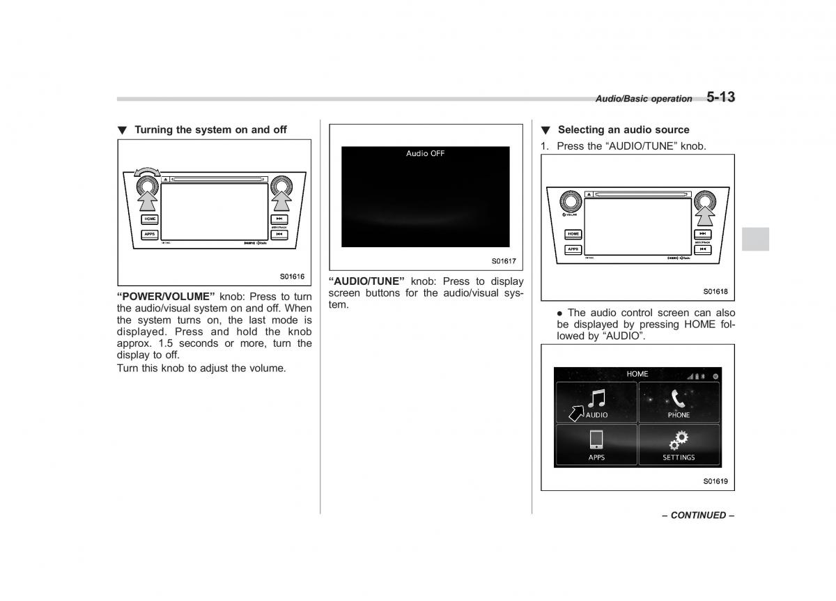 Subaru XV Crosstrek owners manual / page 280