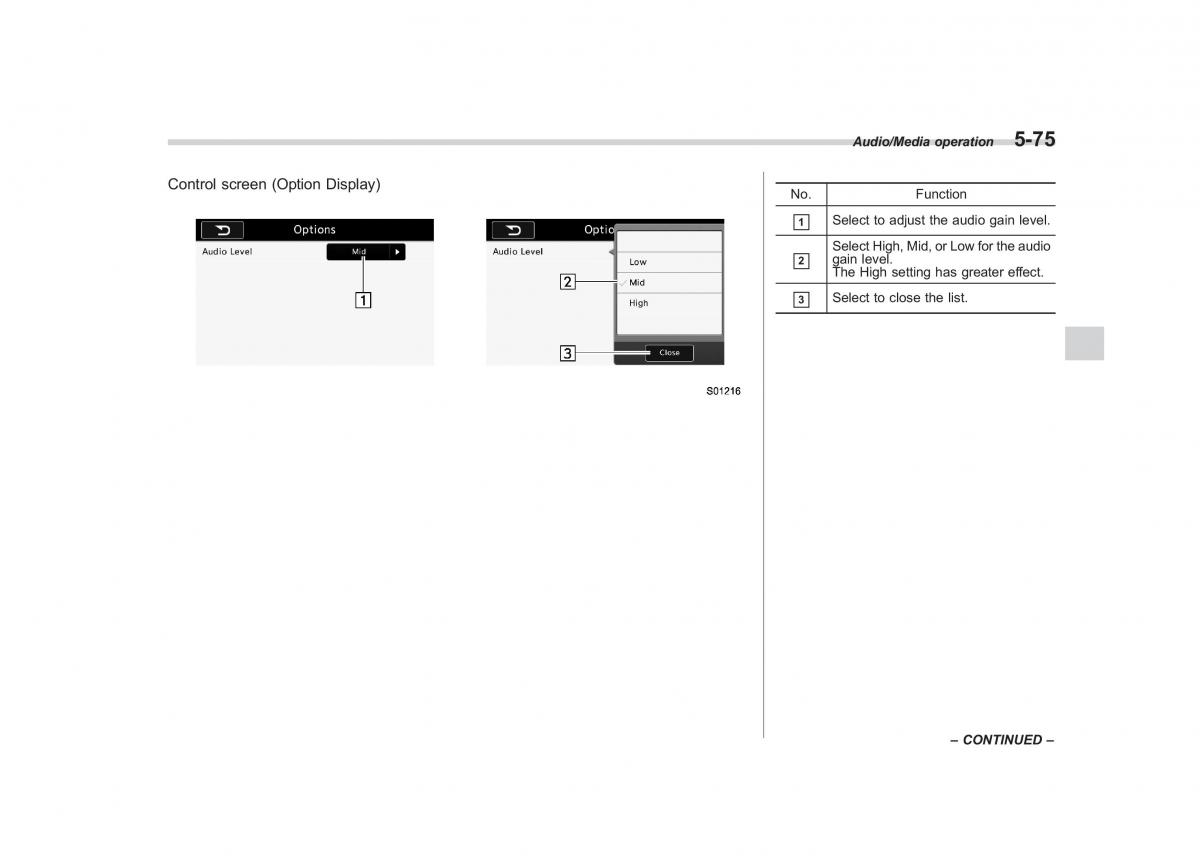 Subaru XV Crosstrek owners manual / page 342