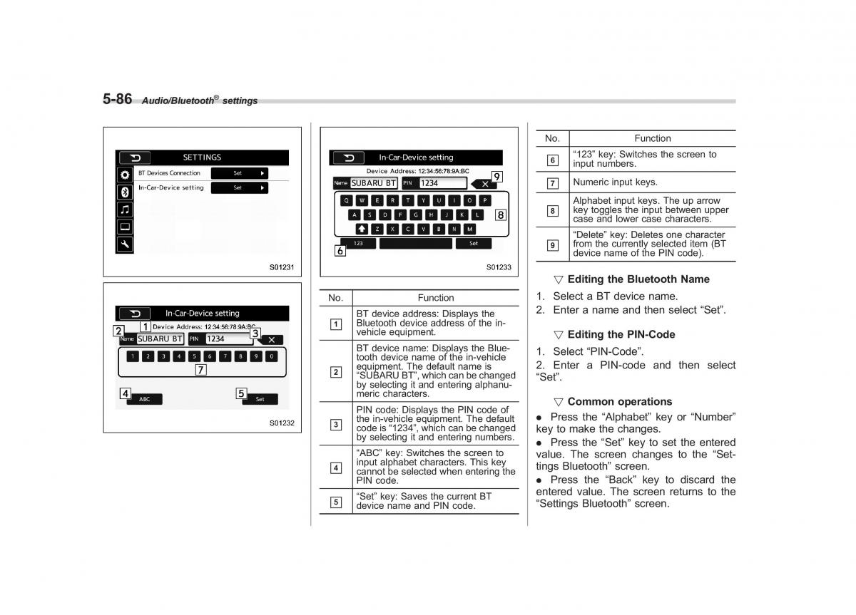 Subaru XV Crosstrek owners manual / page 353