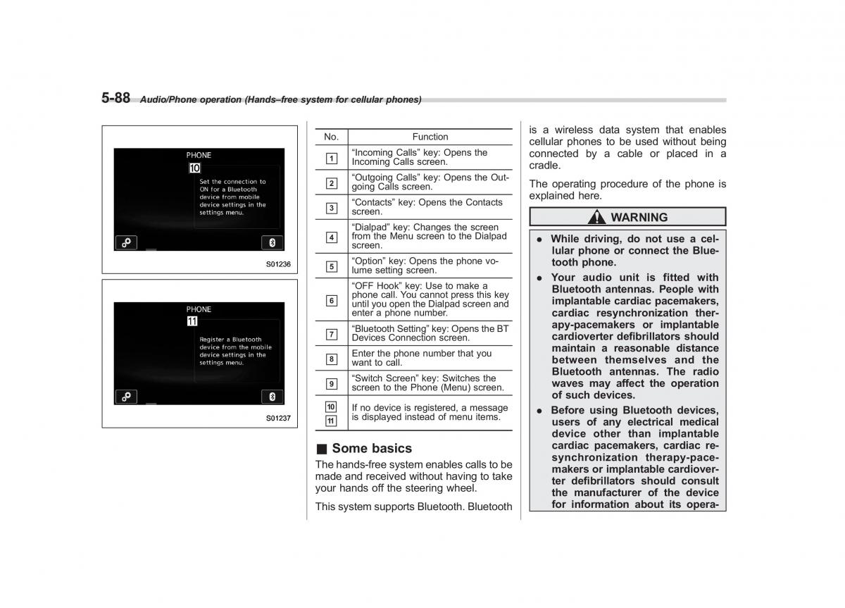 Subaru XV Crosstrek owners manual / page 355