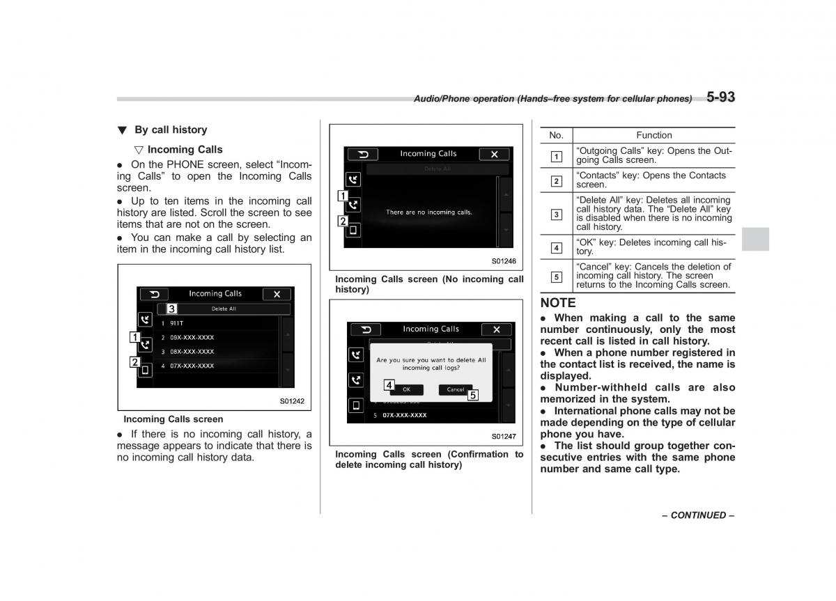 Subaru XV Crosstrek owners manual / page 360