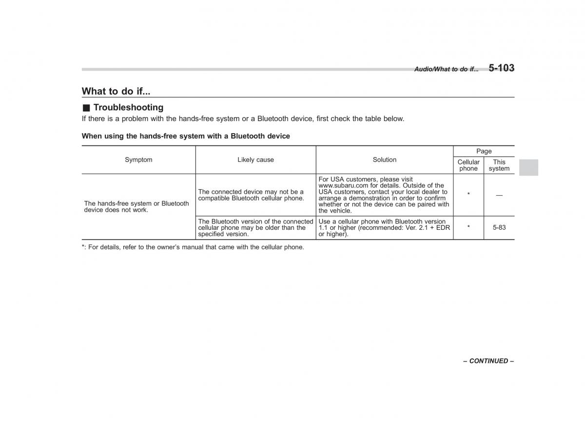 Subaru XV Crosstrek owners manual / page 370