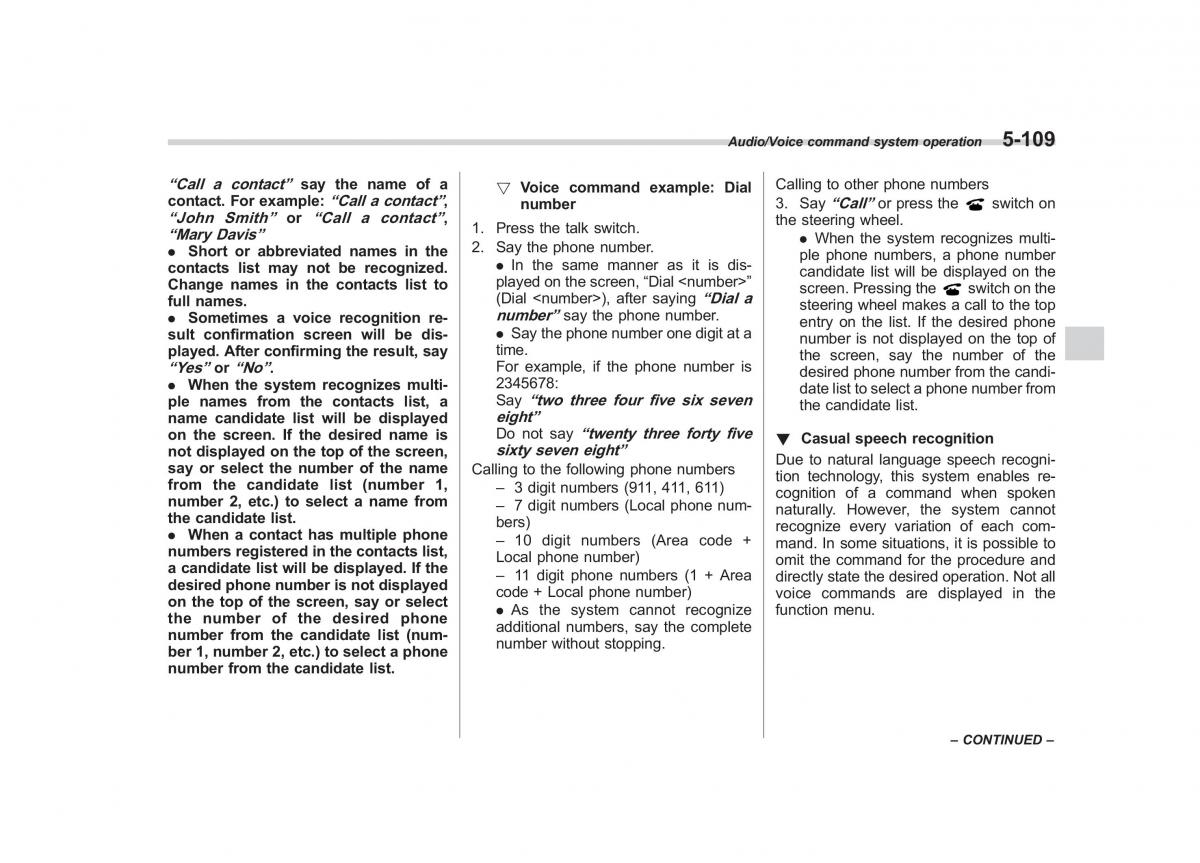 Subaru XV Crosstrek owners manual / page 376