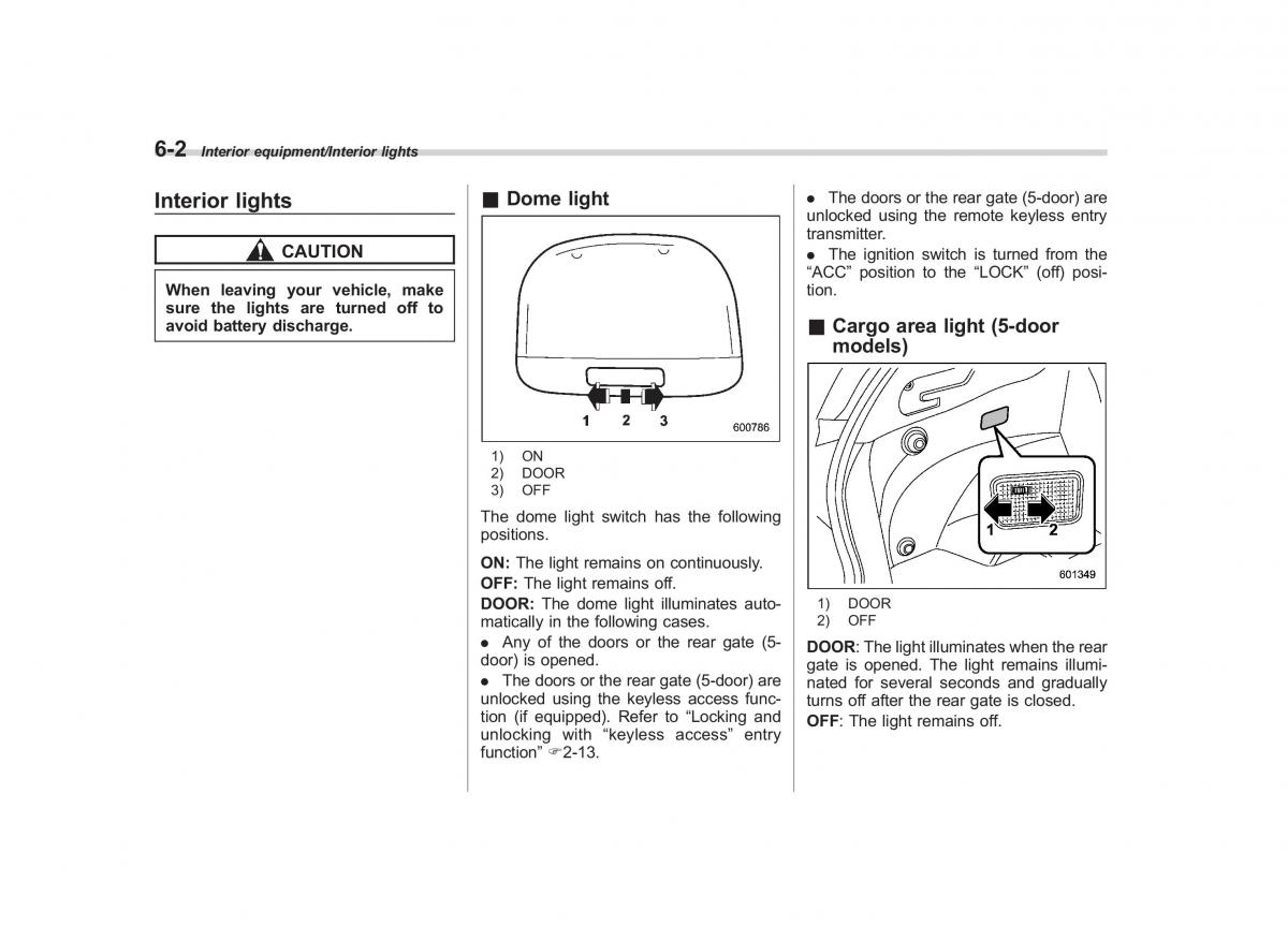 Subaru XV Crosstrek owners manual / page 385