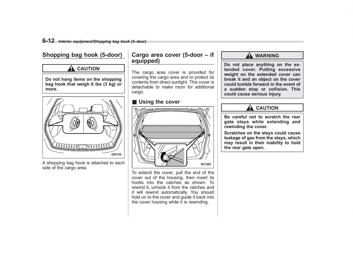 Subaru XV Crosstrek owners manual / page 395