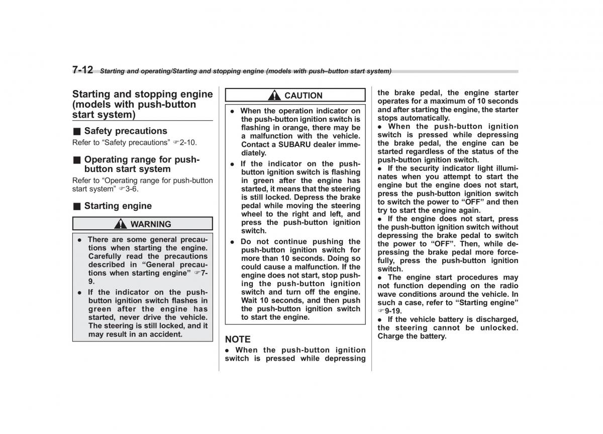 Subaru XV Crosstrek owners manual / page 415