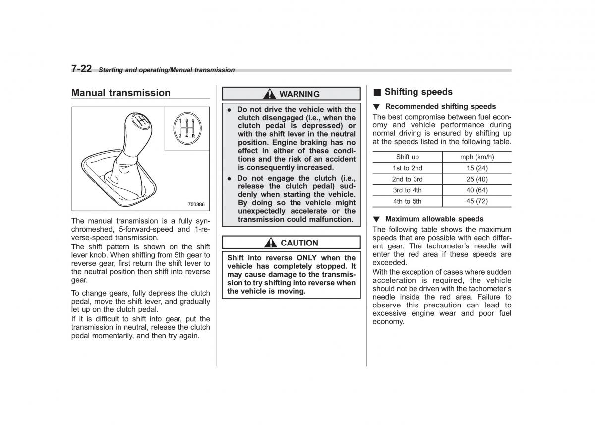 Subaru XV Crosstrek owners manual / page 425