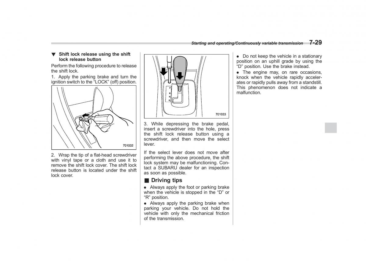 Subaru XV Crosstrek owners manual / page 432