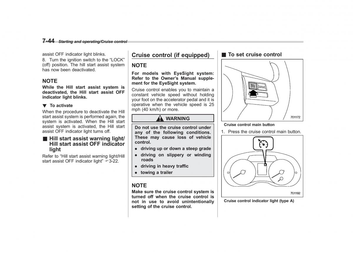 Subaru XV Crosstrek owners manual / page 447