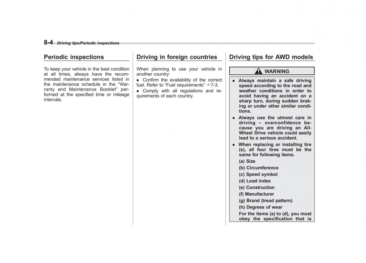 Subaru XV Crosstrek owners manual / page 455