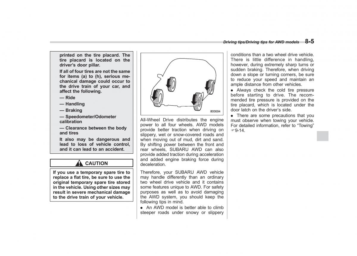 Subaru XV Crosstrek owners manual / page 456