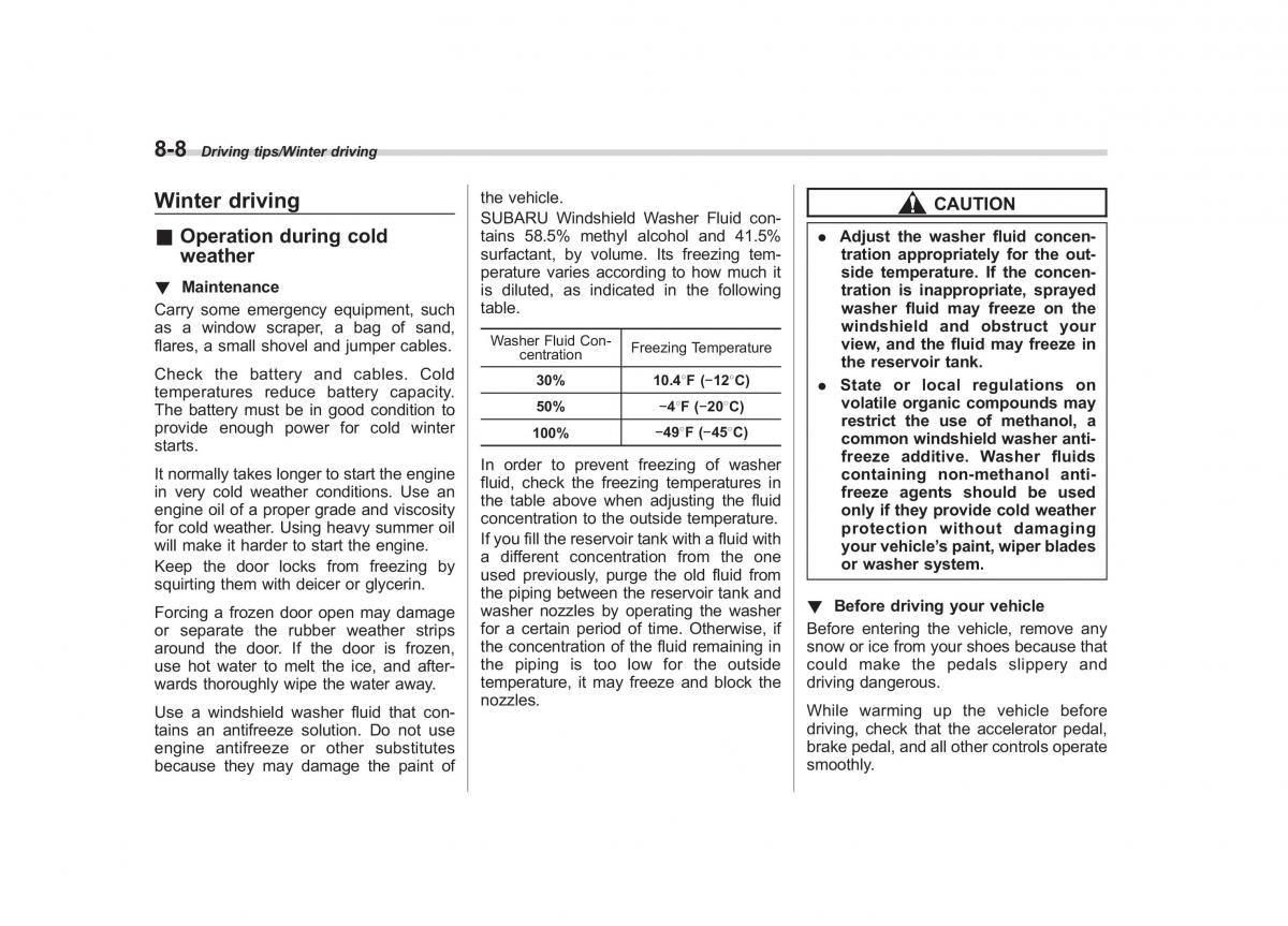 Subaru XV Crosstrek owners manual / page 459