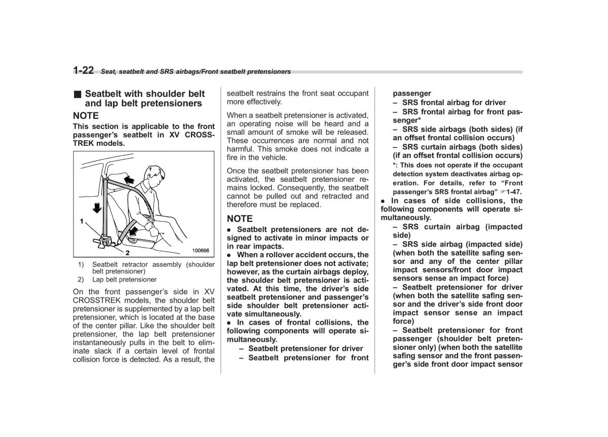 Subaru XV Crosstrek owners manual / page 49