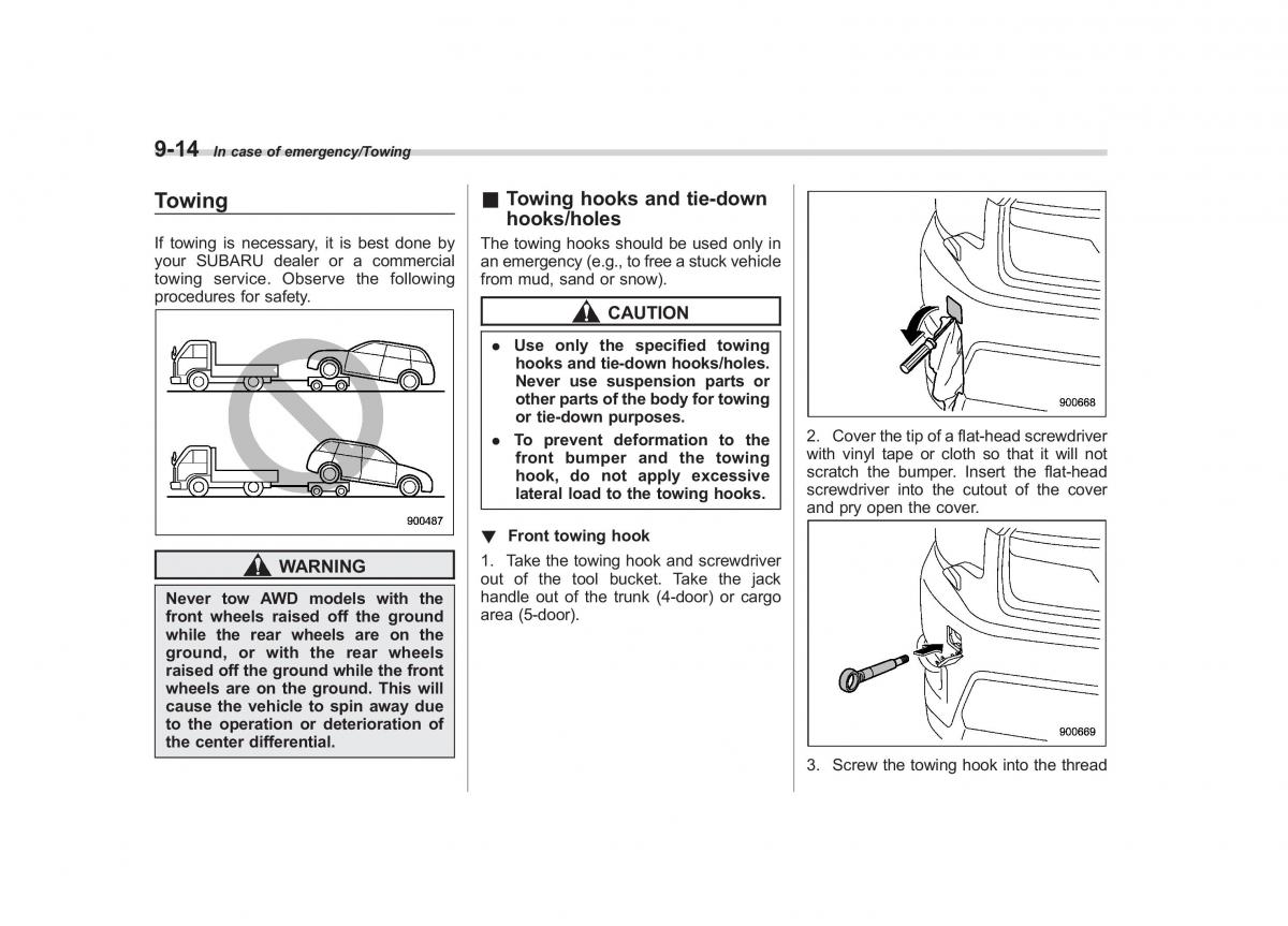 Subaru XV Crosstrek owners manual / page 491