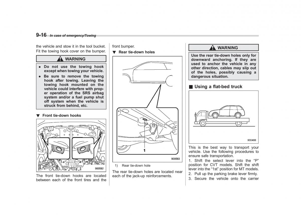 Subaru XV Crosstrek owners manual / page 493