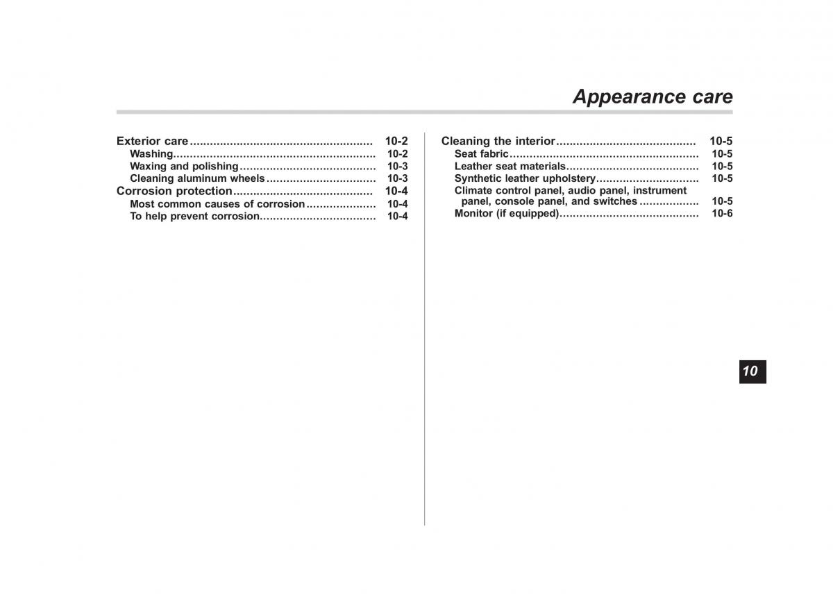 Subaru XV Crosstrek owners manual / page 498