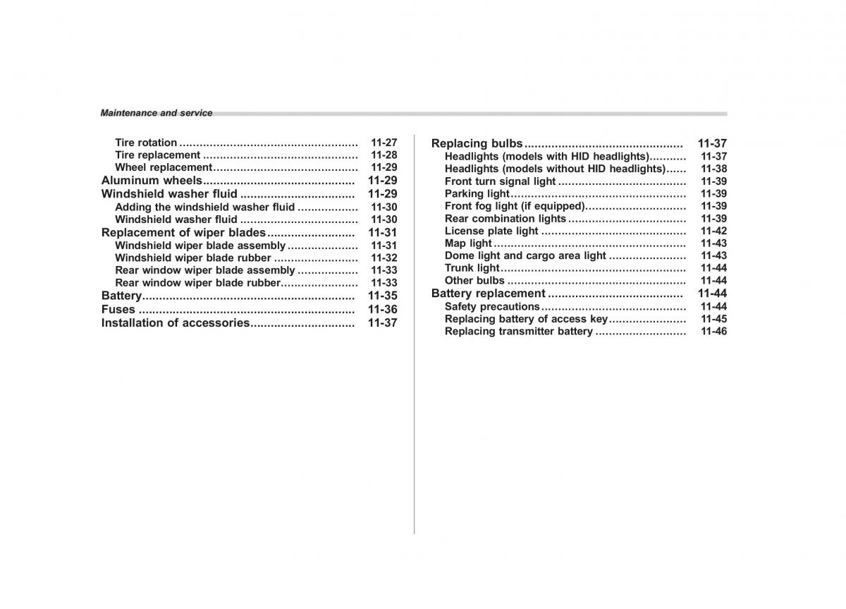 Subaru XV Crosstrek owners manual / page 505