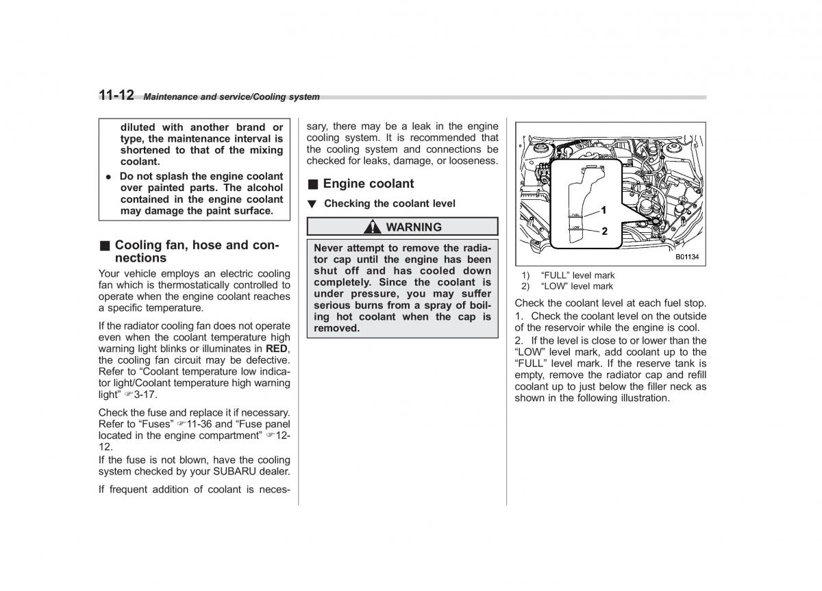 Subaru XV Crosstrek owners manual / page 515