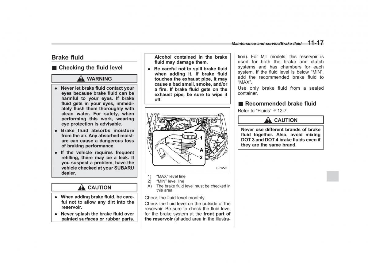 Subaru XV Crosstrek owners manual / page 520