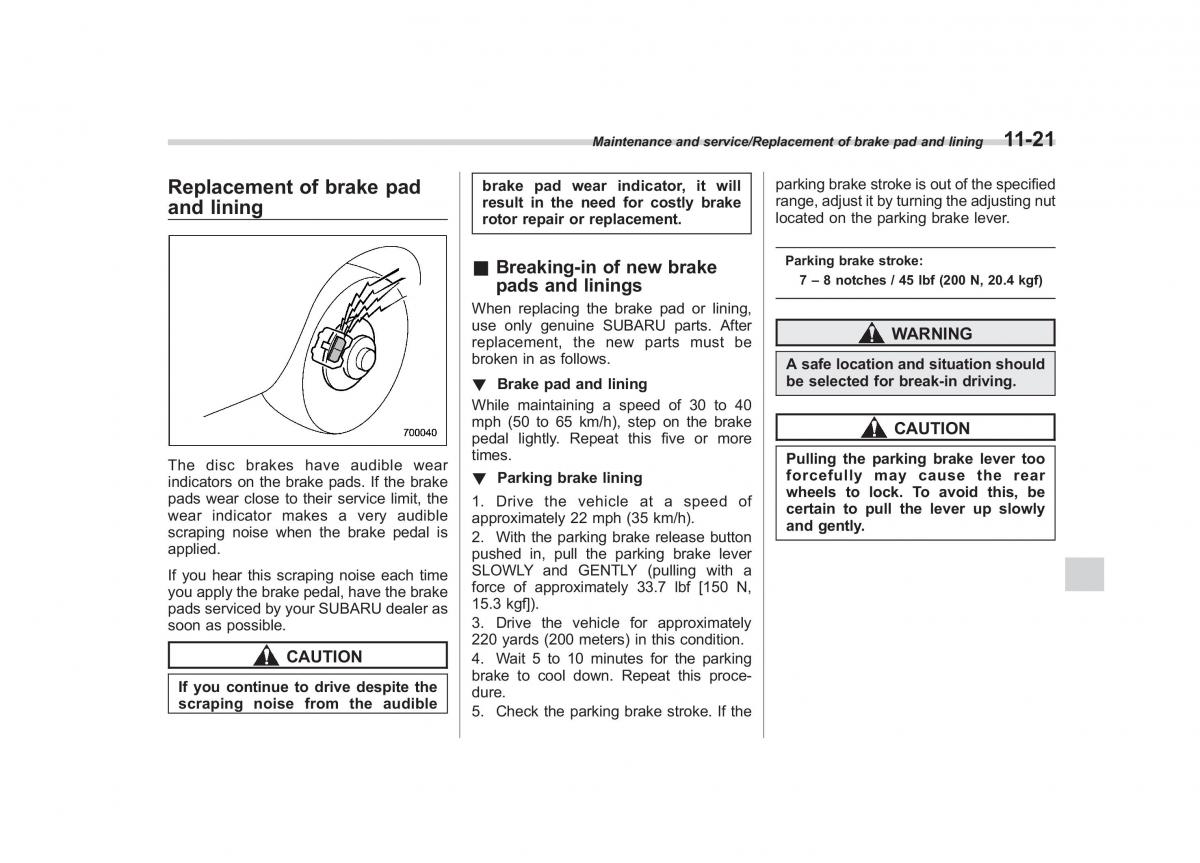 Subaru XV Crosstrek owners manual / page 524